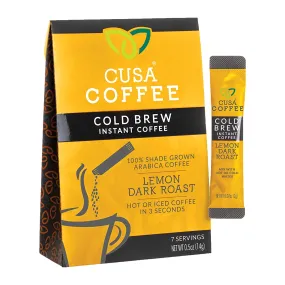 Cusa Tea Lemon Dark Roast