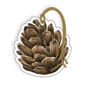 Decadence Pine Cone Gift Tag Pack-4