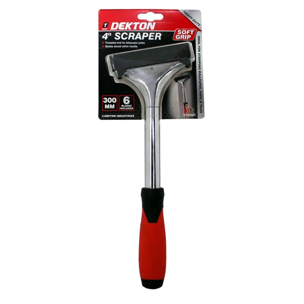 Dekton Soft Grip Heavy Duty Scraper | 4in