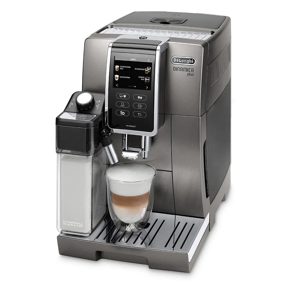 DeLonghi Dinamica Plus Connected Automatic Espresso Machine #ECAM37095T