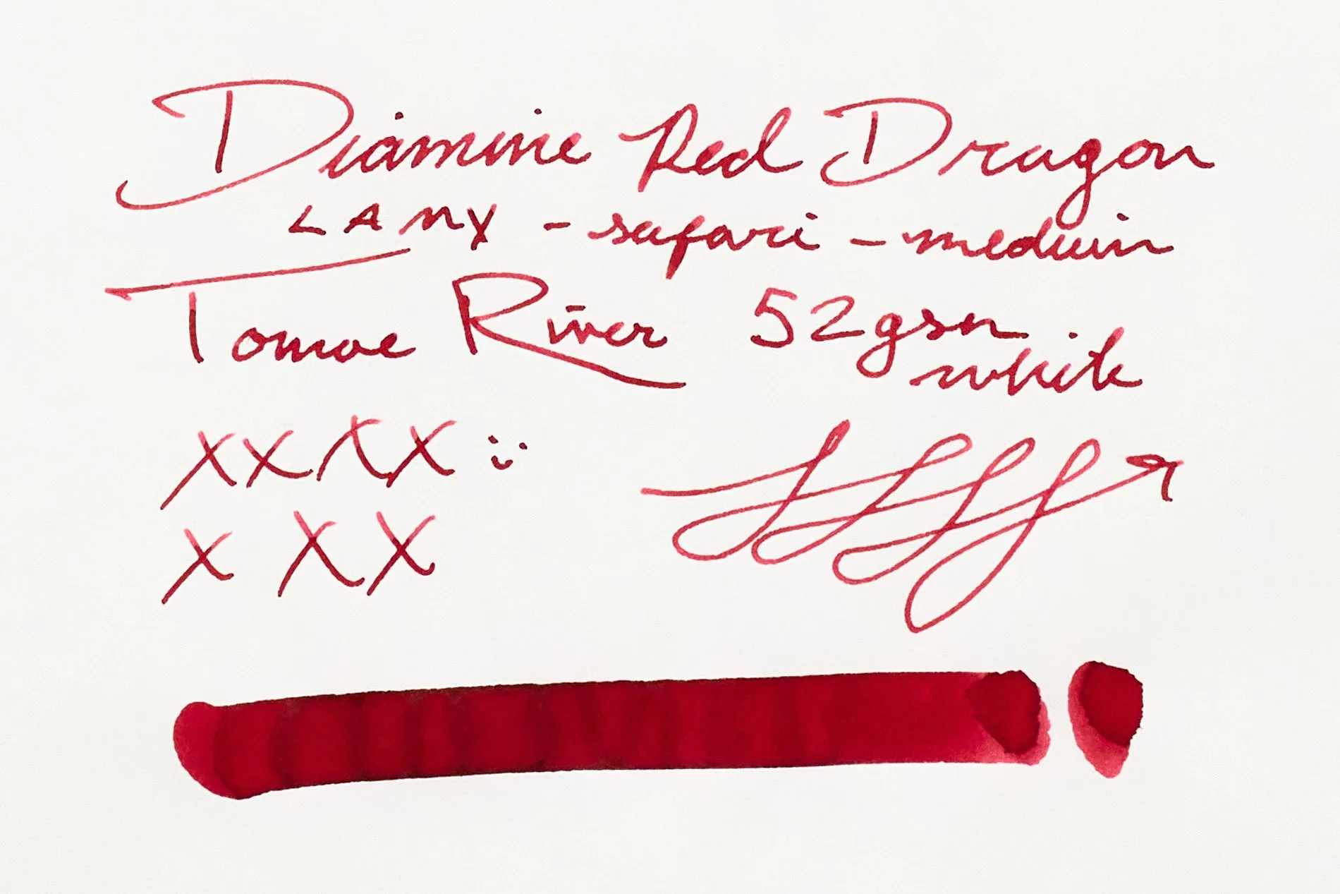 Diamine Red Dragon - 80ml Bottled Ink