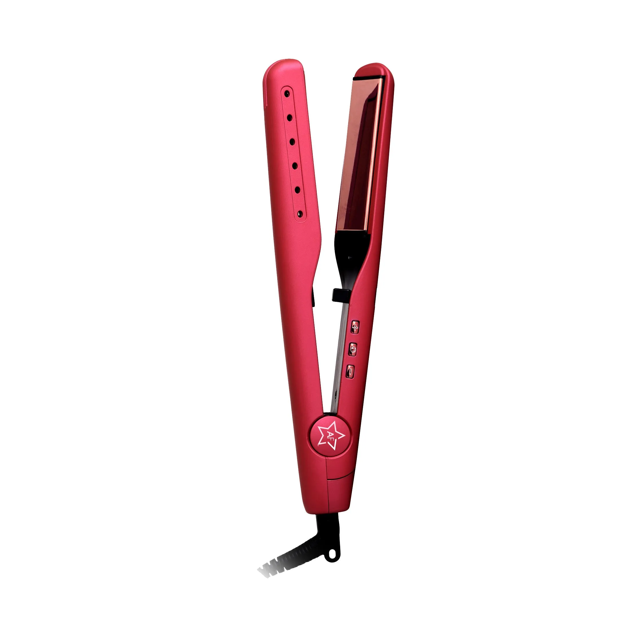 Digital 2inONE Twist Flat Iron with Rose Gold Titanium Plates