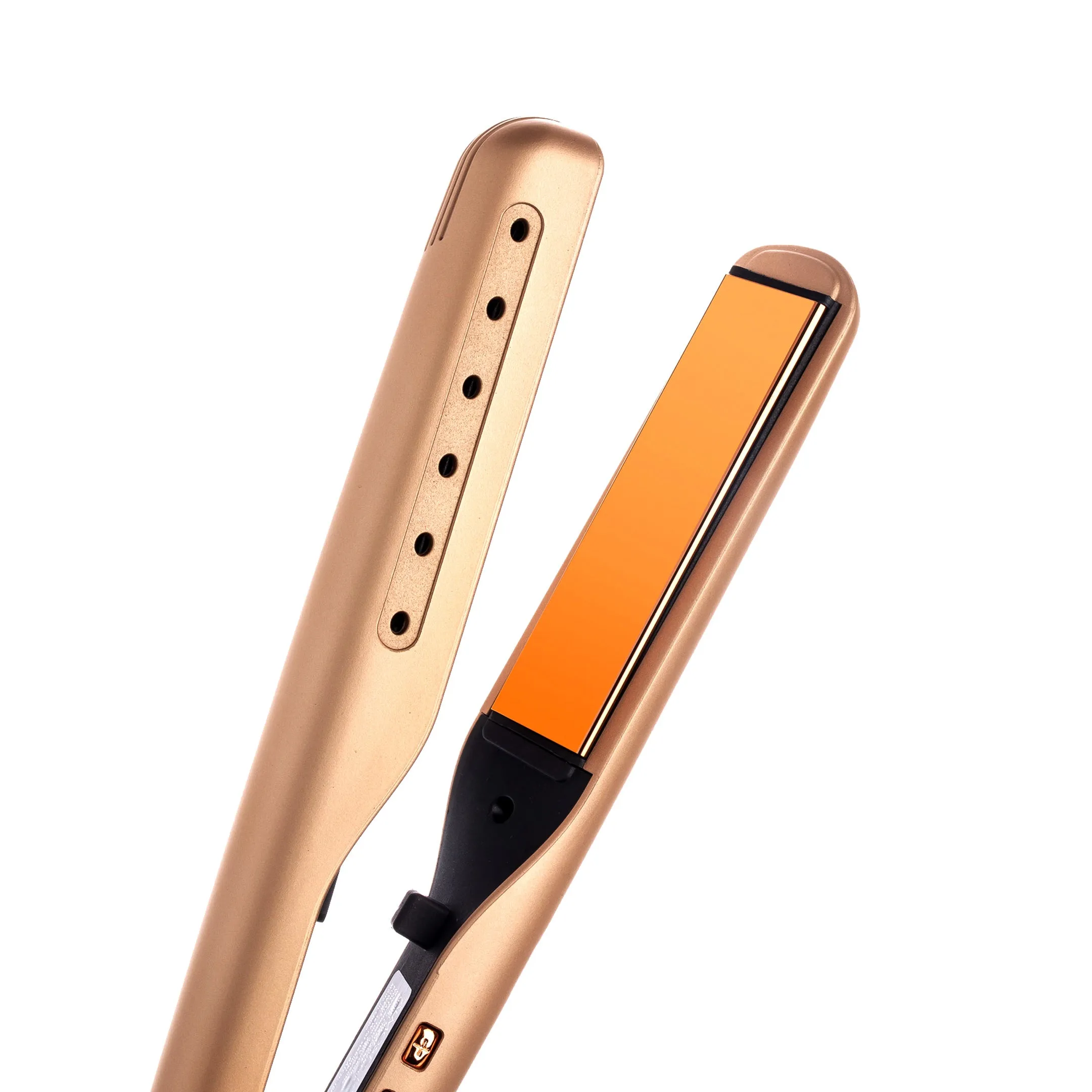 Digital 2inONE Twist Flat Iron with Rose Gold Titanium Plates