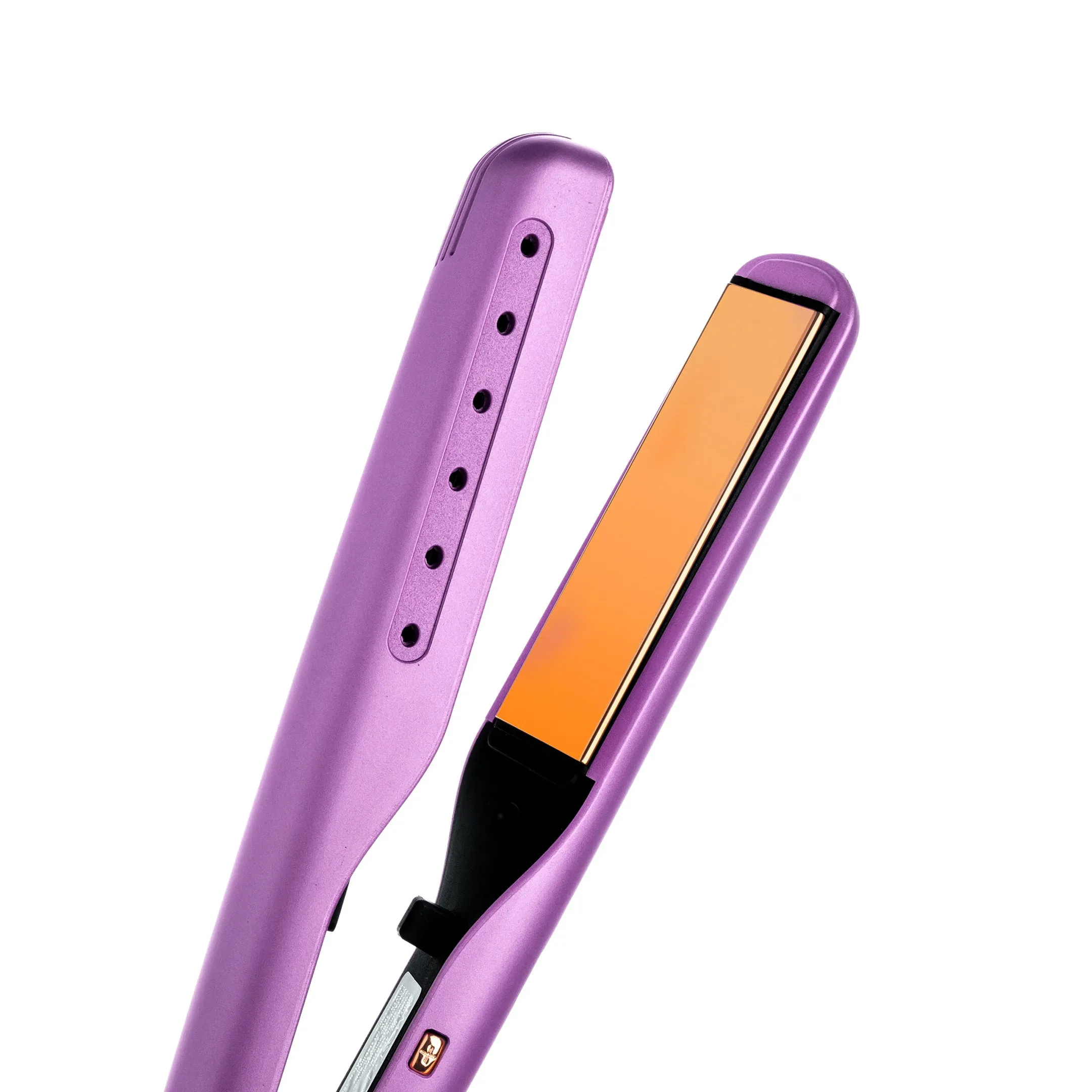 Digital 2inONE Twist Flat Iron with Rose Gold Titanium Plates