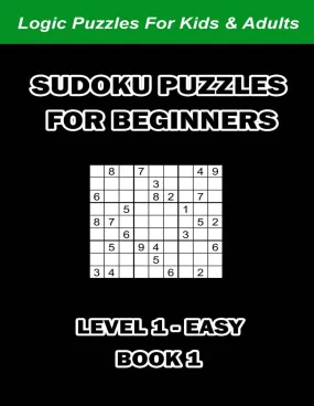 Digital Download 100 Printable Sudoku Puzzles For Beginners