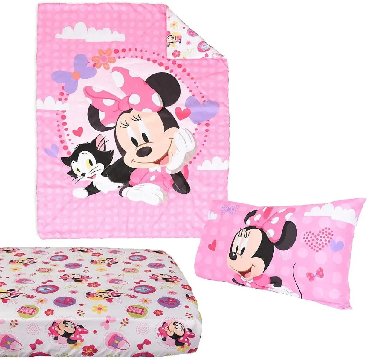 Disney® 3-piece Toddler Bedding Set - Minnie Mouse - Pink