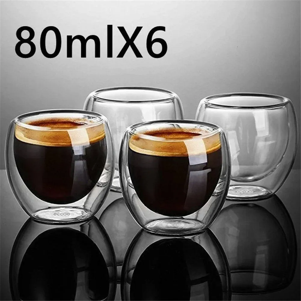 Double Wall Glass Thermal Cup