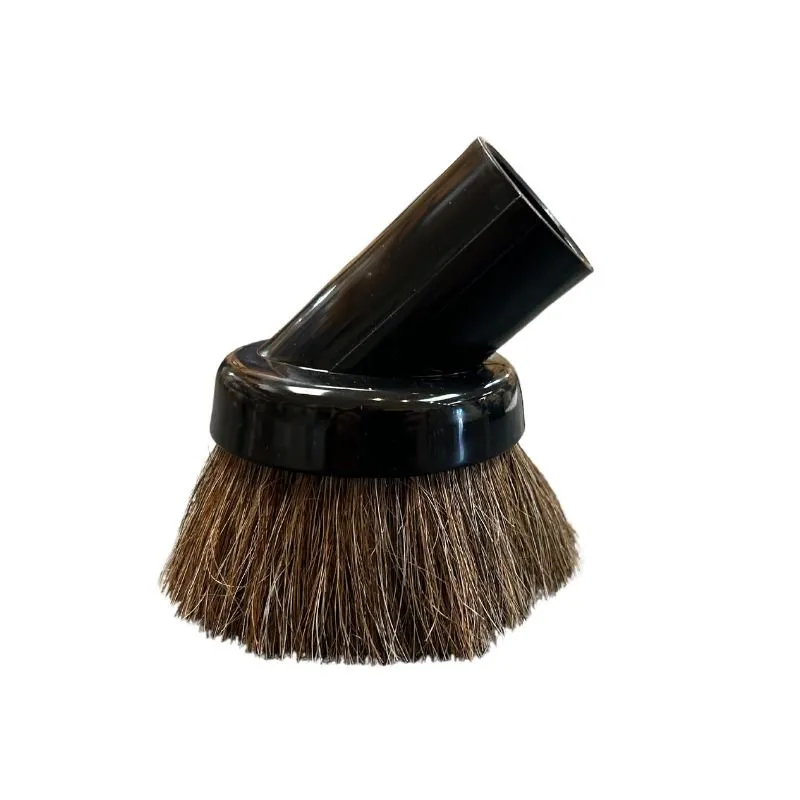 Dusting Brush Vinyl Round Premium - Black or White