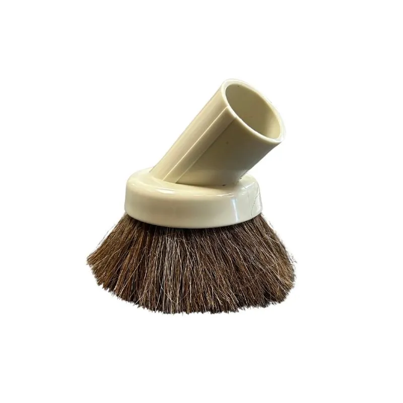 Dusting Brush Vinyl Round Premium - Black or White