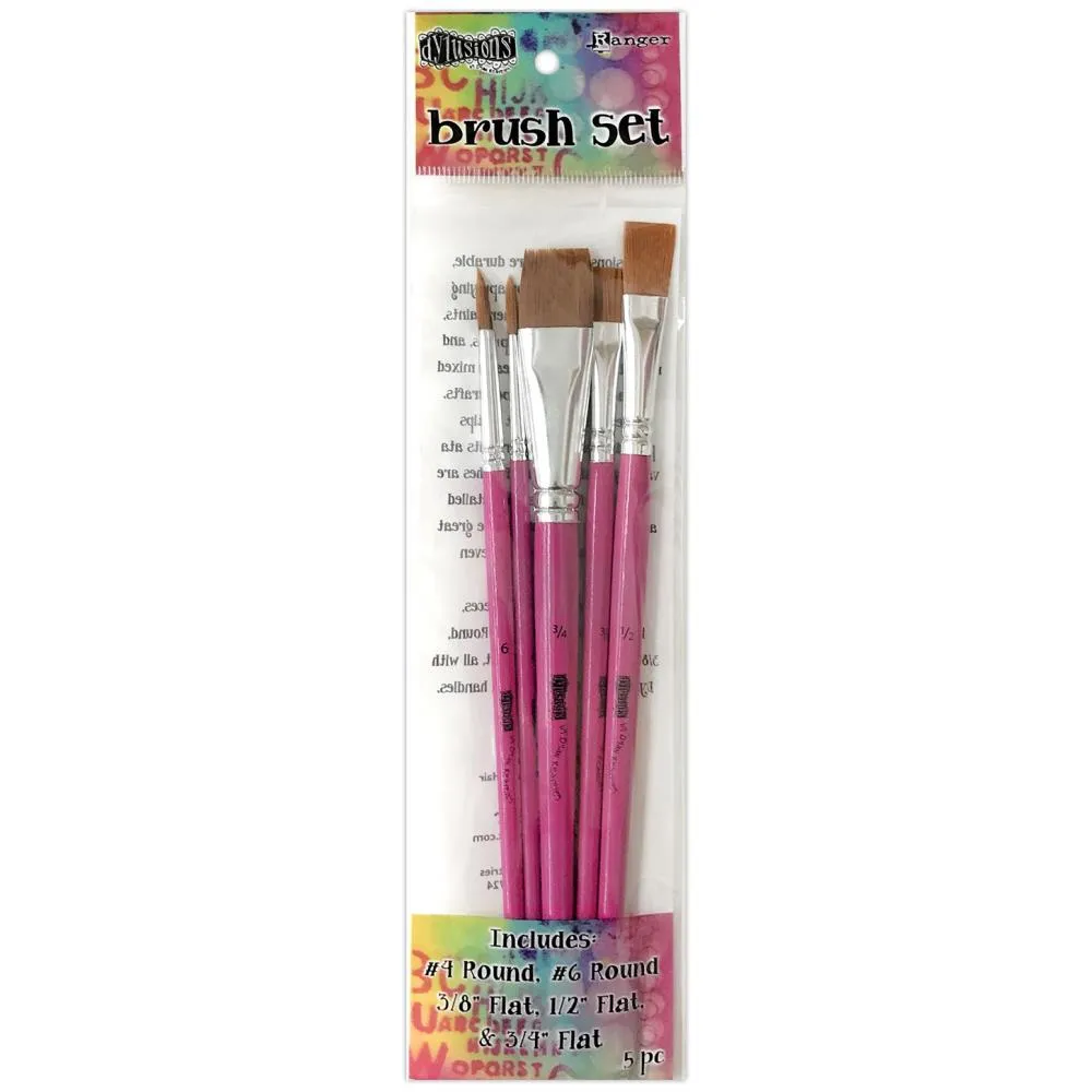 Dyan Reaveley's Dylusions Brush Set 5 pack