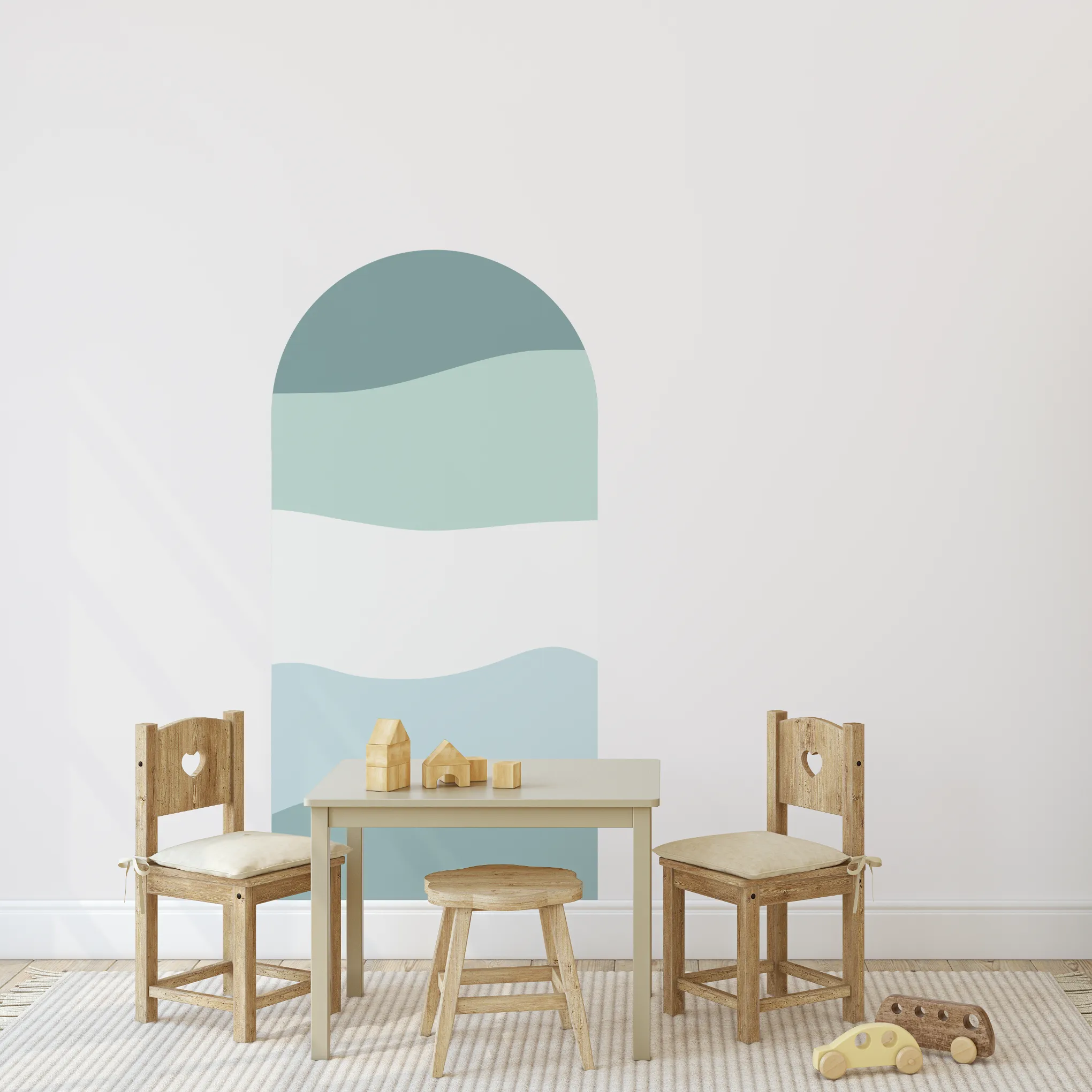 Earth Boho Arch Wall Decal