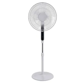 EcoAir Equinox - 16" DC Fan Low Power Consumption 3.5 Watts / Hour - 85° Oscillation (With Remote Control)