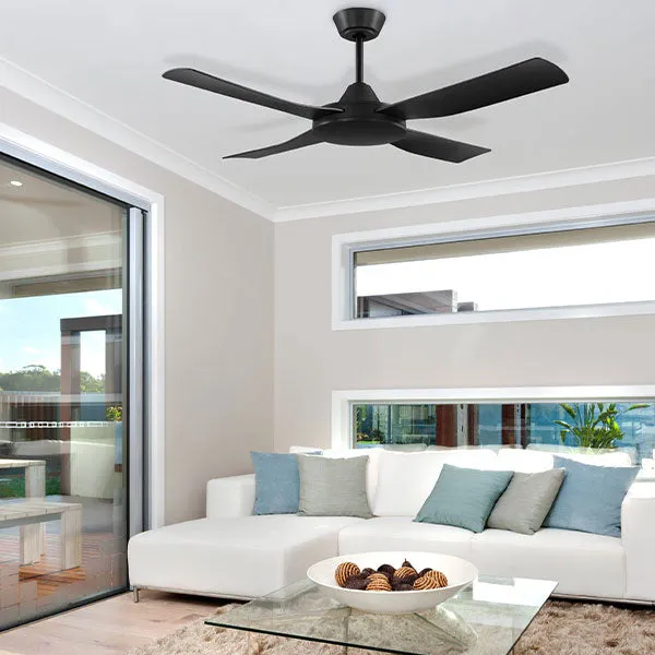 Eglo Bondi 48in 122cm Ceiling Fan - Black