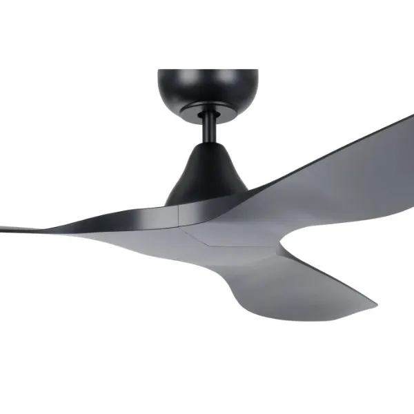 Eglo Surf 48in 122cm Ceiling Fan - Black