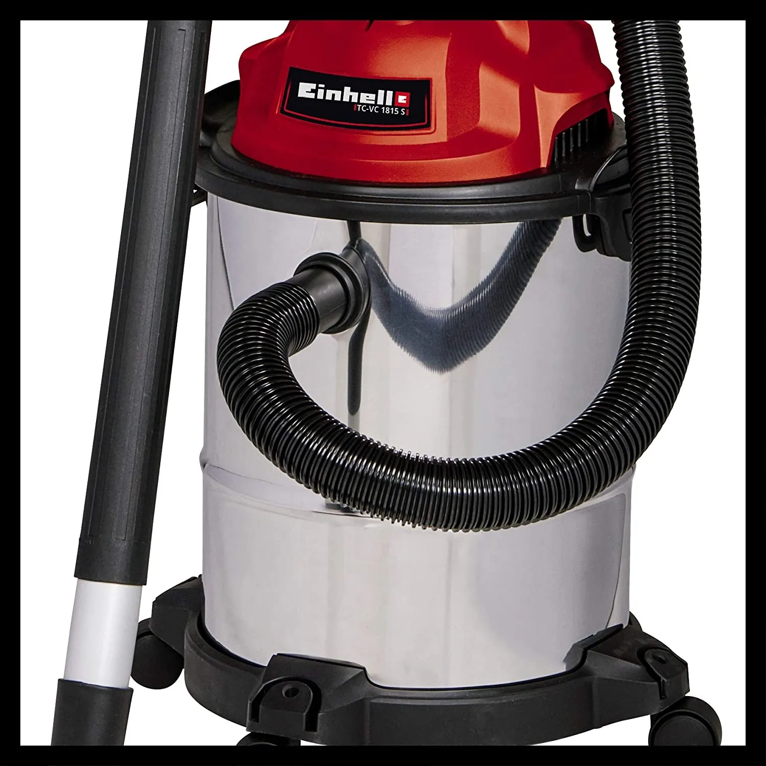 Einhell TC-VC 1815 electric 15L Stainless Steel Wet/Dry Vacuum Cleaner, 230V