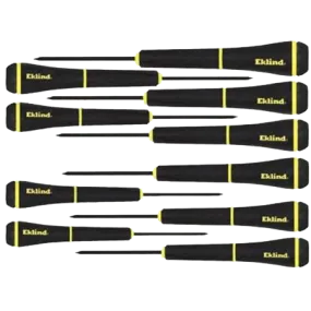 Eklind Tools Slotted 1-4mm Screwdriver Set - 10pc