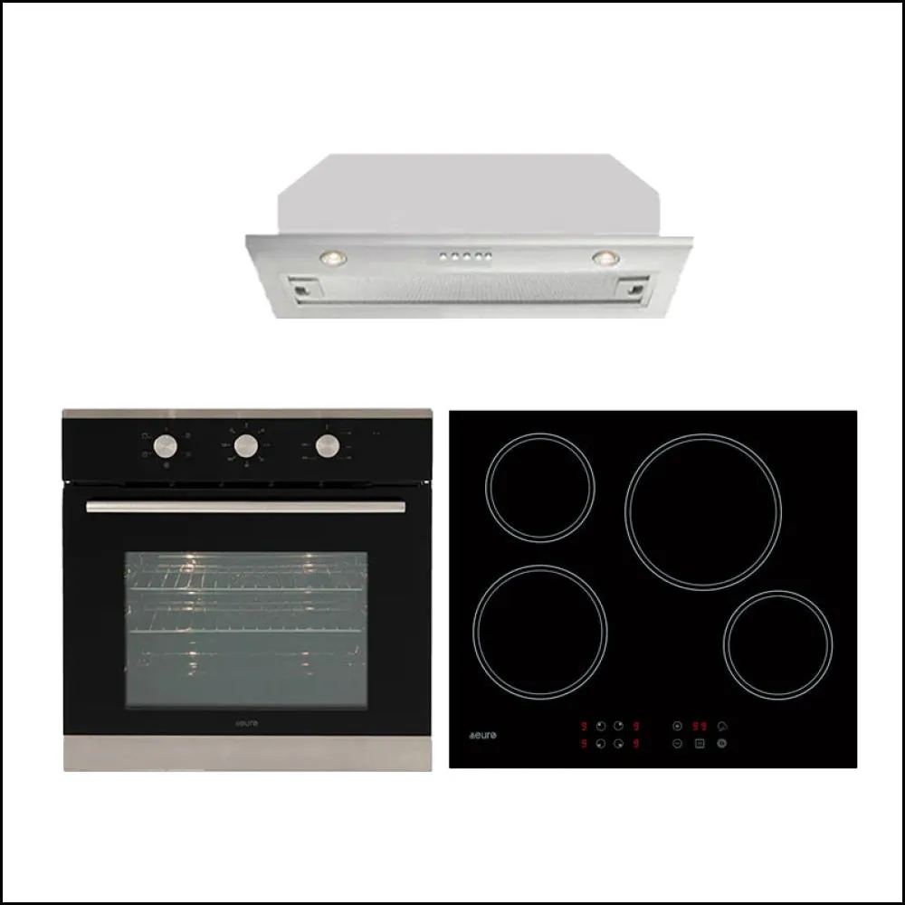 Euro Appliances Oven and Cooktop and Undermount Rangehood No. 70