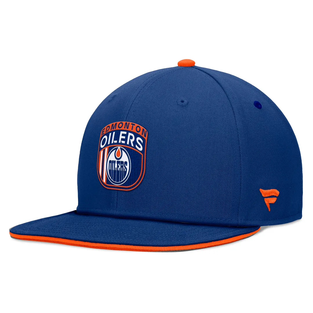 Fanatics Men's NHL Edmonton Oilers 2024 Snapback Draft Cap