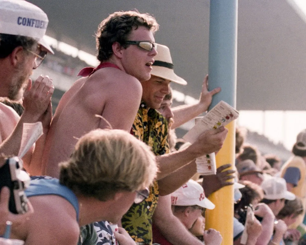 Fans Watch Swale's Last Race