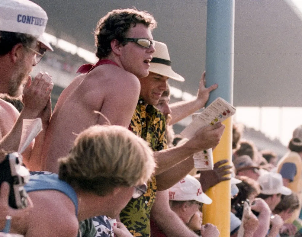 Fans Watch Swale's Last Race