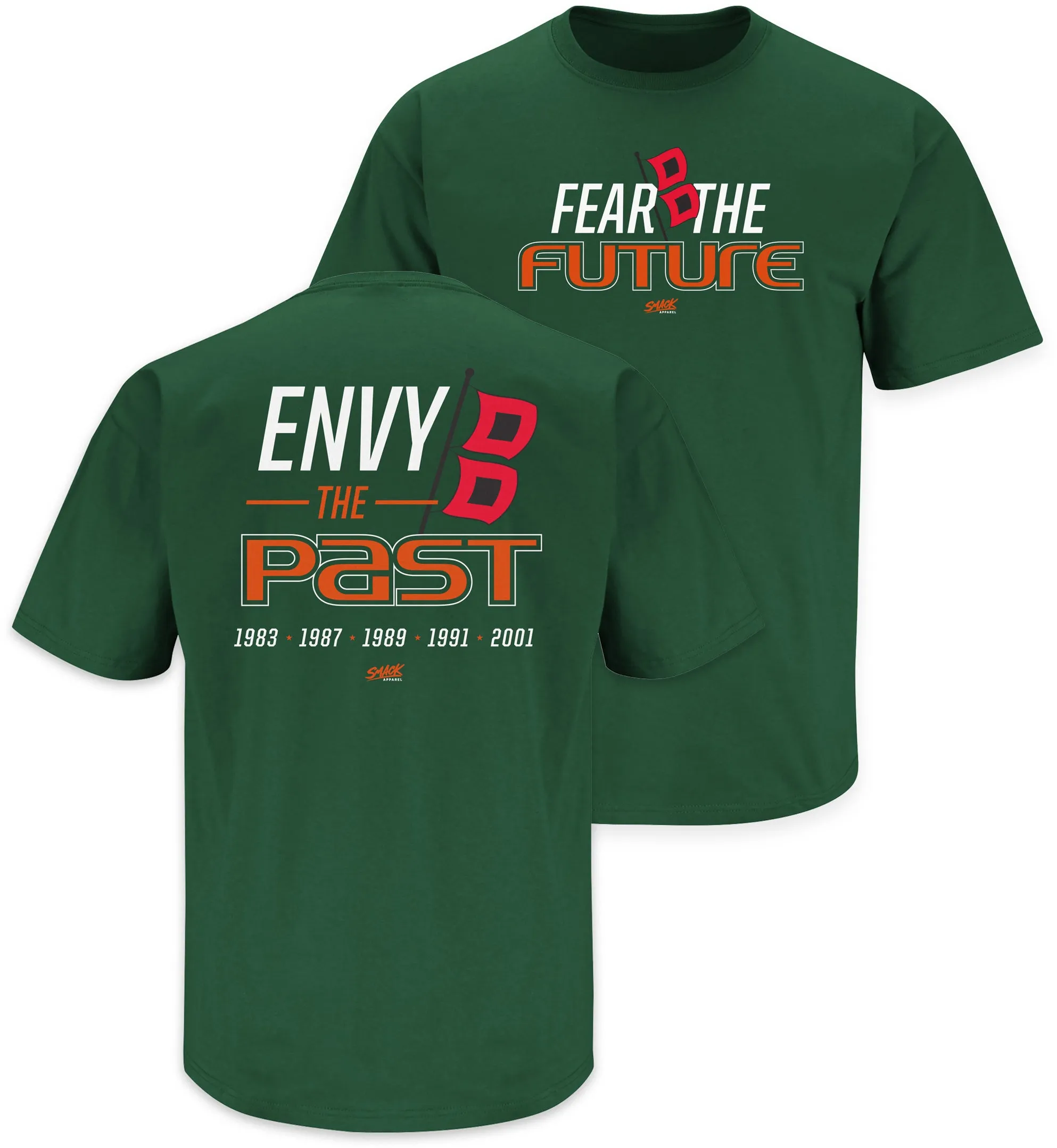 Fear The Future T-Shirt for Miami College Fans (SM-5XL)