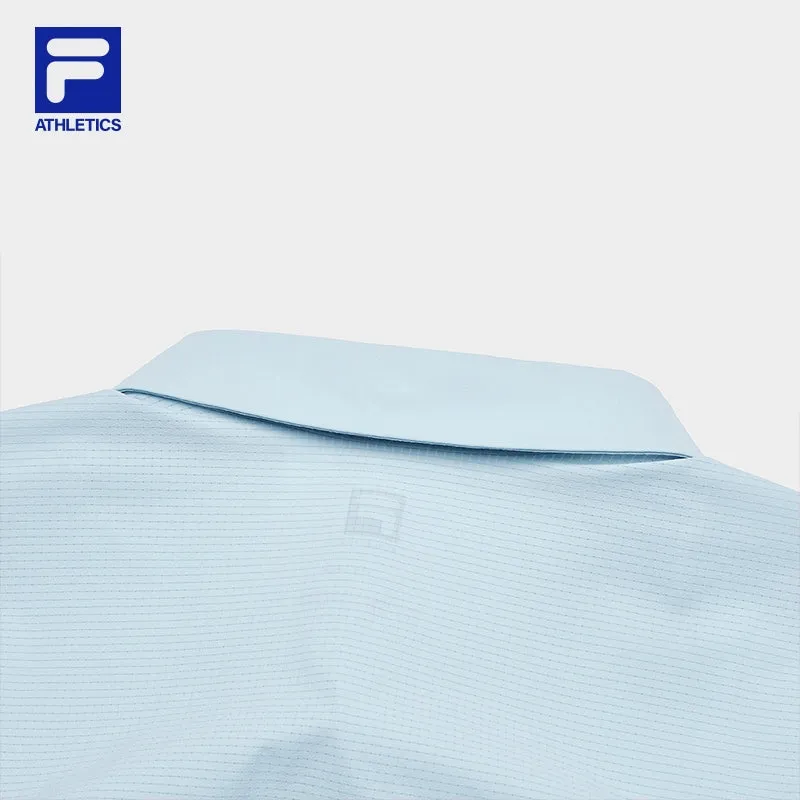 FILA CORE ATHLETICS TENNIS Men Short Sleeve Polo in Light Blue