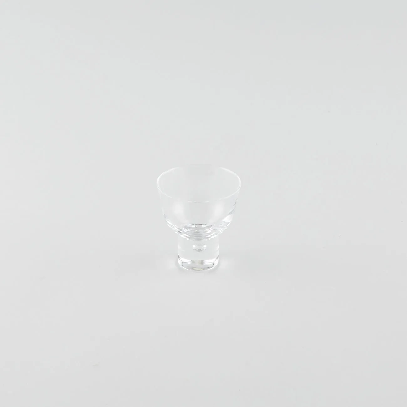 Flare Glass Sake Cup with Base