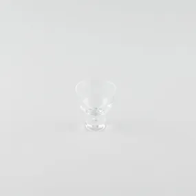 Flare Glass Sake Cup with Base