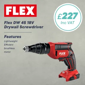 Flex DW 45 18V Drywall Screwdriver