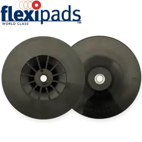 FLEXIPADS GRINDER PAD & NUT 178MM 5/8UNC BLACK FLEX 20405