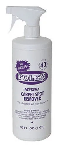 Folex FSR32 32 oz Trigger Spray Bottle Of Instant Carpet Spot Remover - Quantity of 4