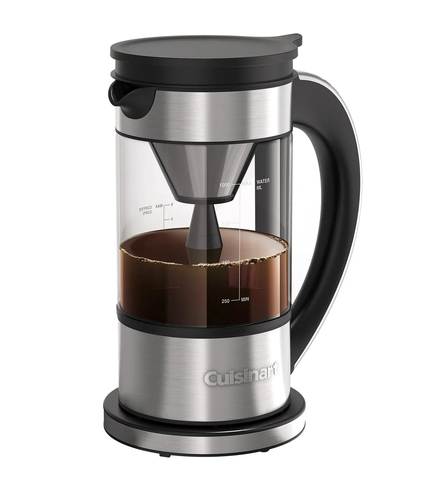 Fountain Coffee Maker -  Silver, 1L