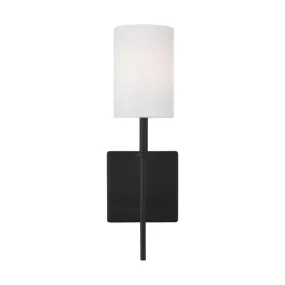 FOXDALE 15 in. Bath Sconce Black finish