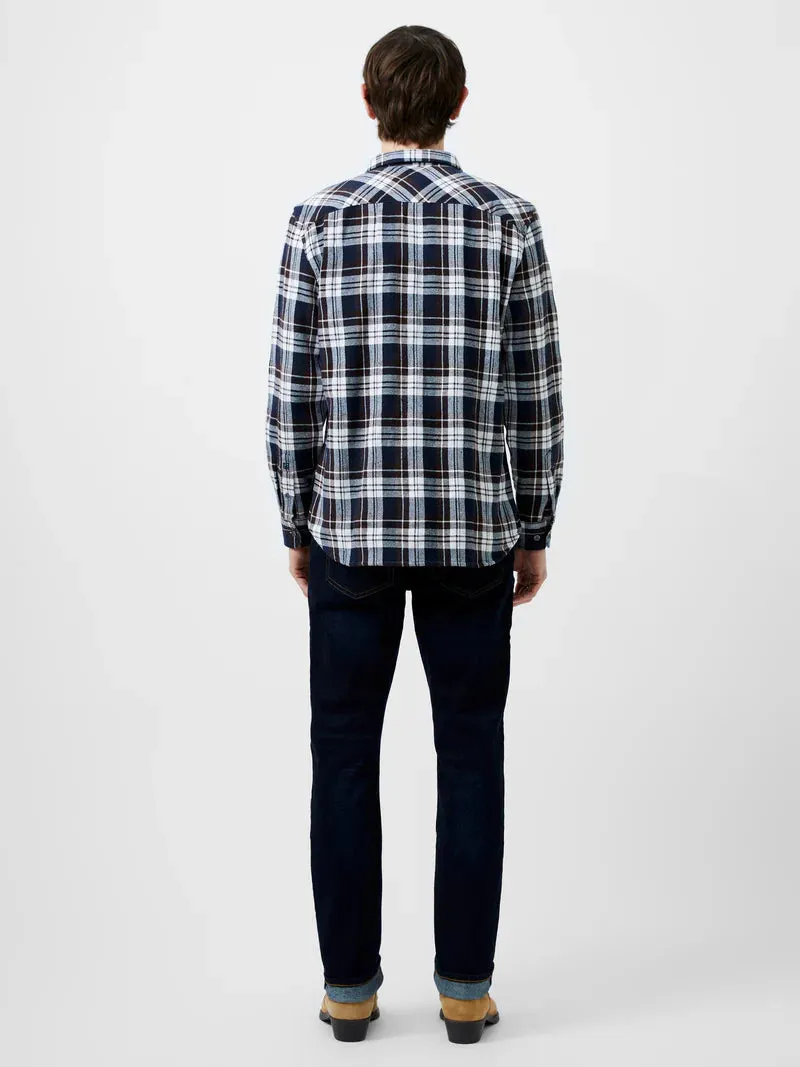 French Connection Unbrushed Flannel Check Shirt