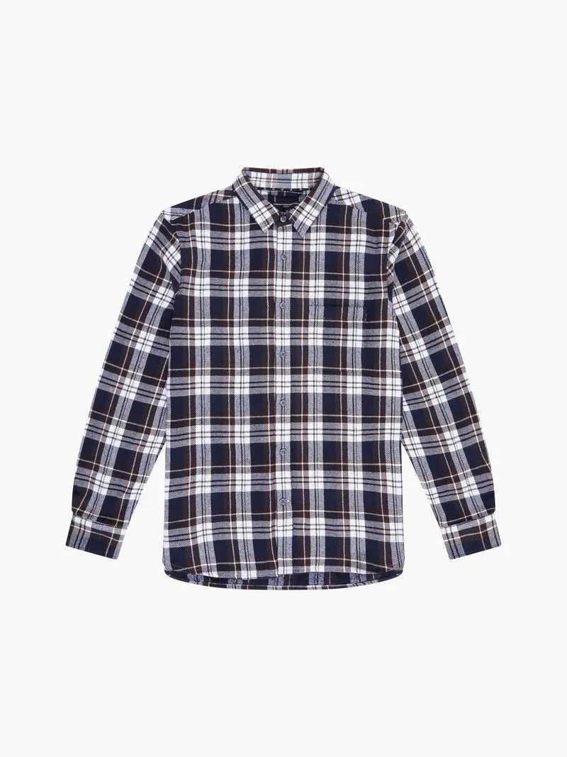 French Connection Unbrushed Flannel Check Shirt