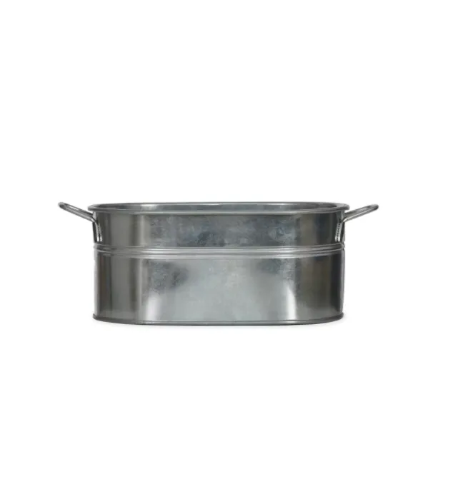 Galvanised Steel Plant Trough - Small