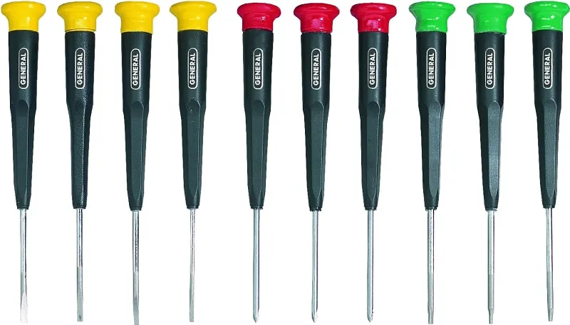 General 690 Screwdriver Set, Steel :EA: QUANTITY: 1