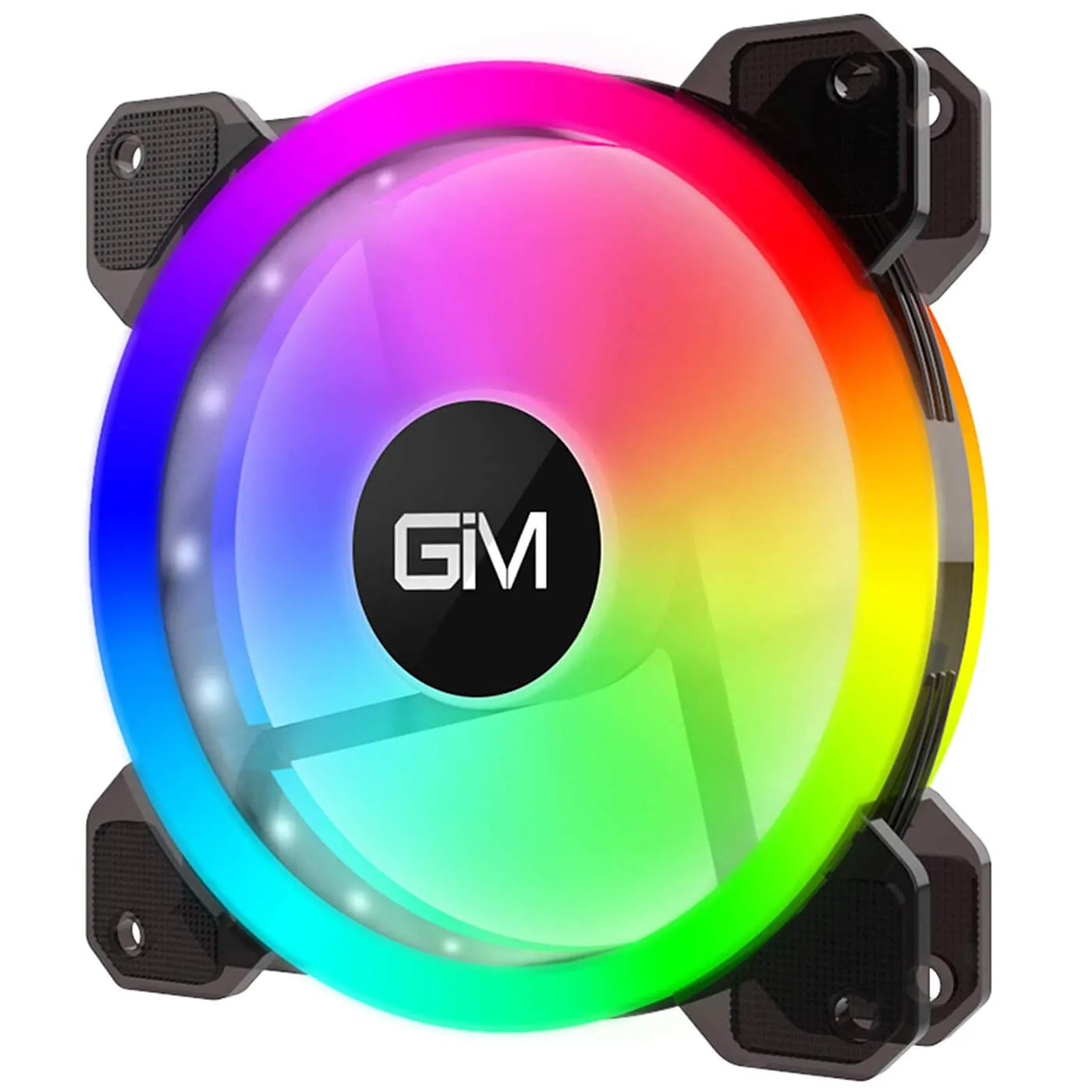 GIM KB-23 RGB Case Fan 120mm Fan Single Pack