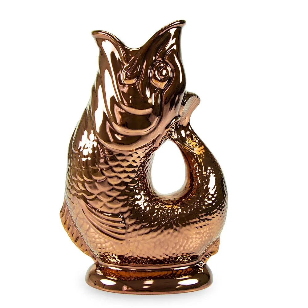 Gluggle Jug - Rose Gold Lustre