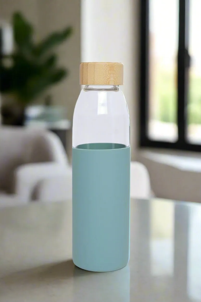 Grey Borosilicate Glass Bottle (550ml)