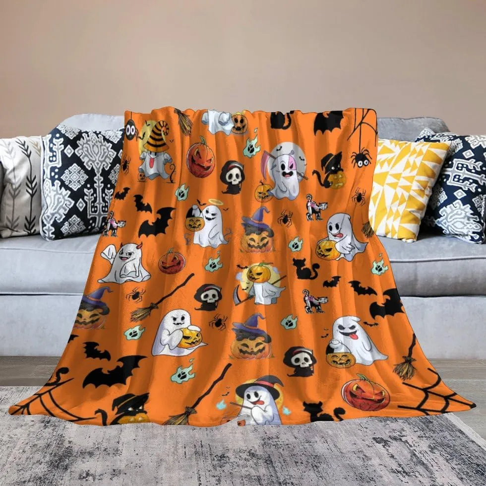 Halloween Fleece Blanket.