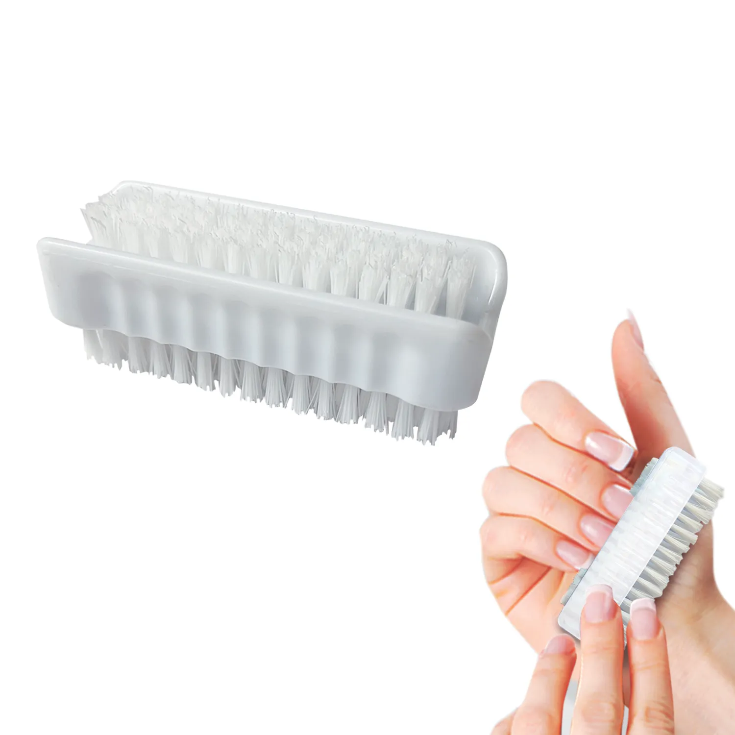 Hand & Nail Brush (1 piece - White)