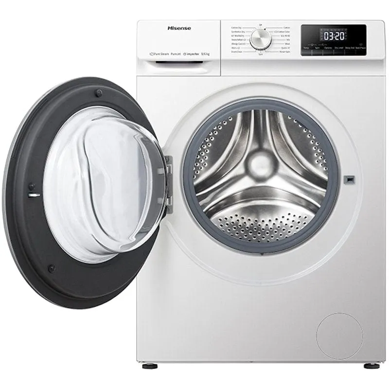 Hisense WDQY9014EVJM 9kg 6kg 1400 Spin Washer Dryer  White