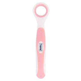 HOPOP Tongue Cleaner For Babies - Pink 3m 