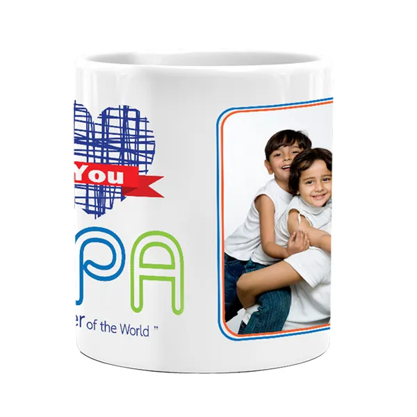 I Love You Papa Mug