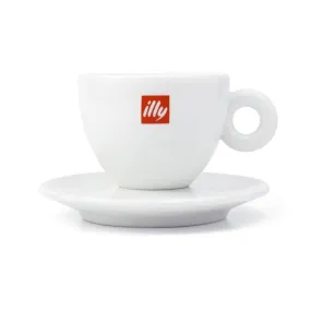 Illy Cappuccino Cup and Saucer