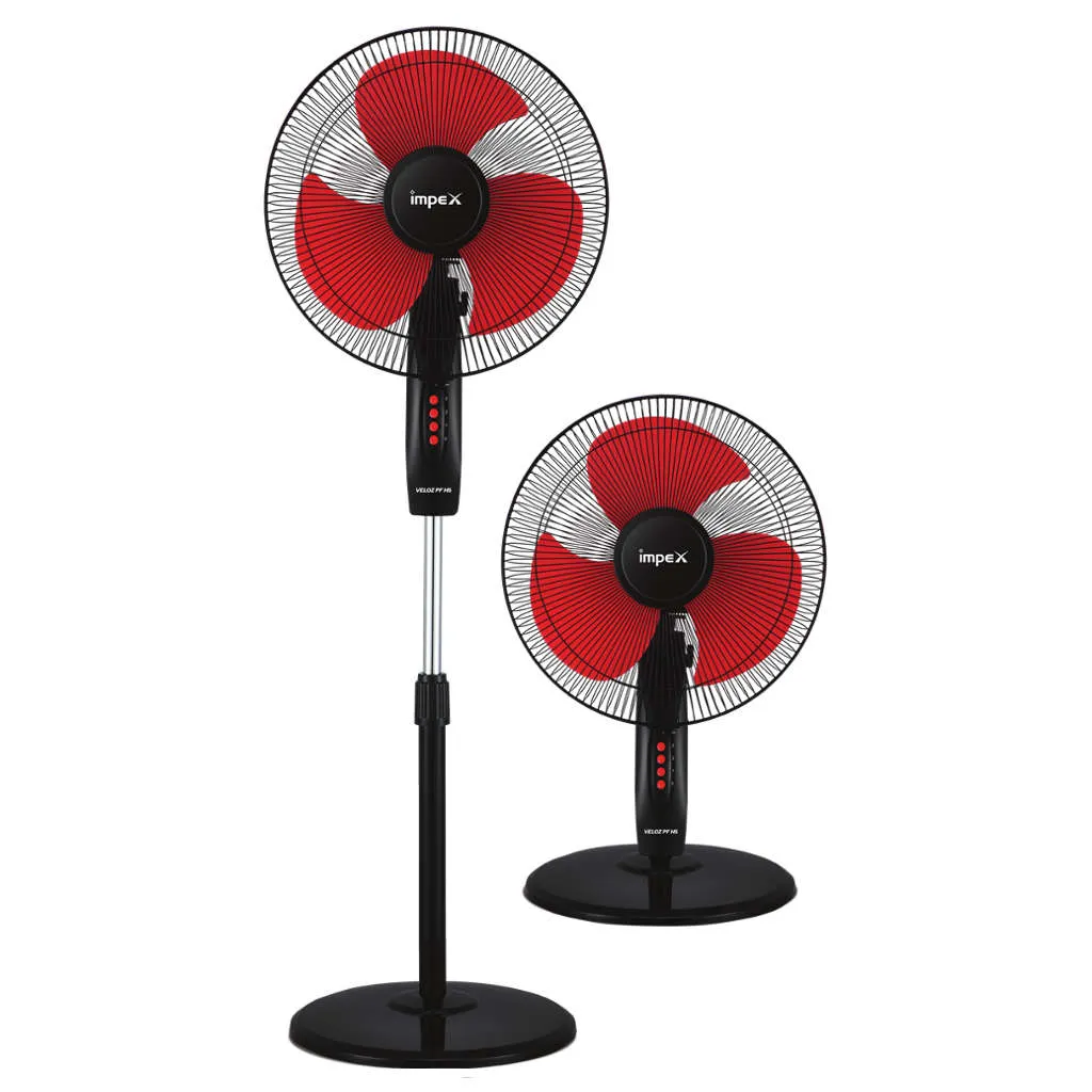 Impex Veloz PF 2 In 1 Convertible High Speed Pedestal Fan 400 mm