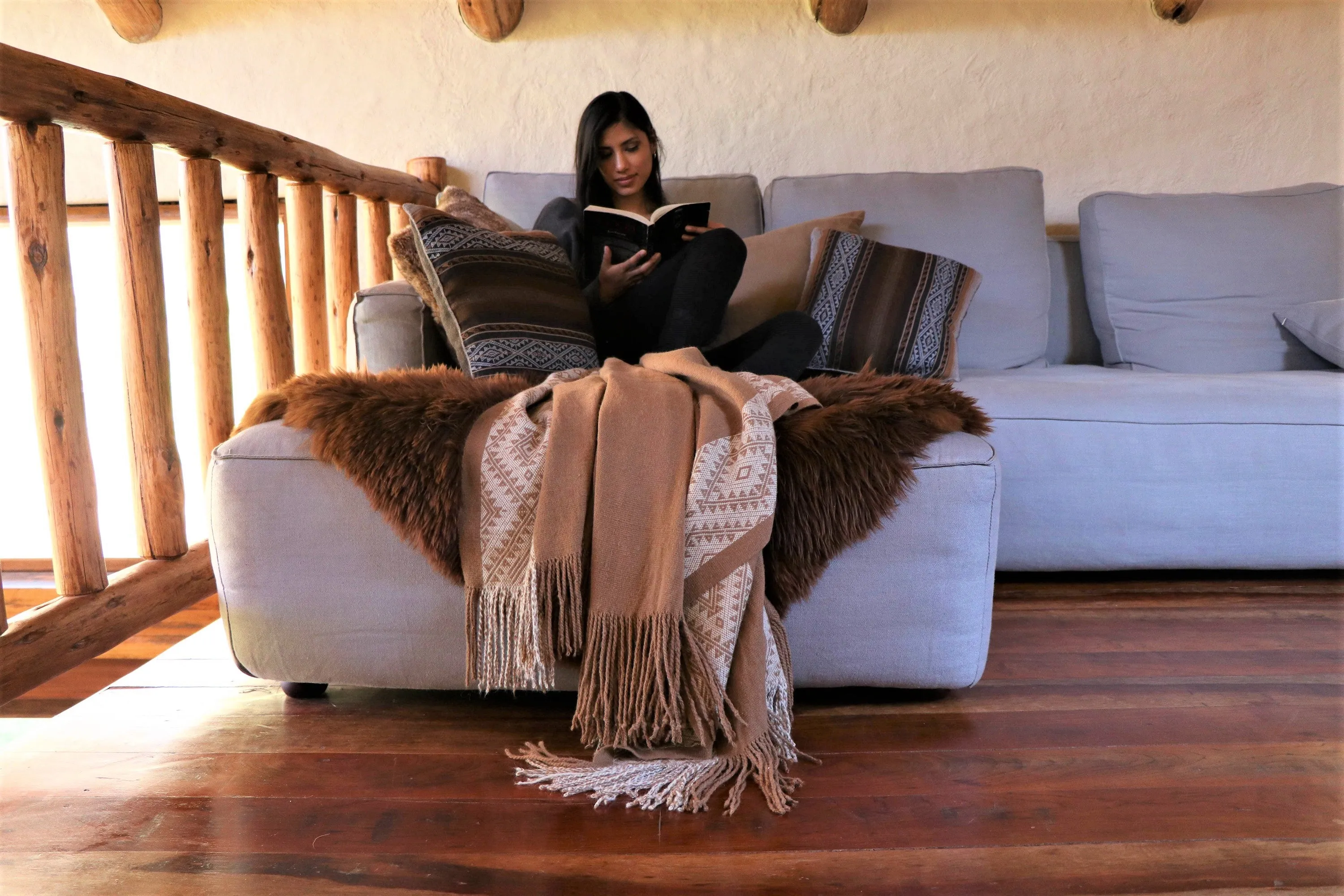 Inca Alpaca Throw