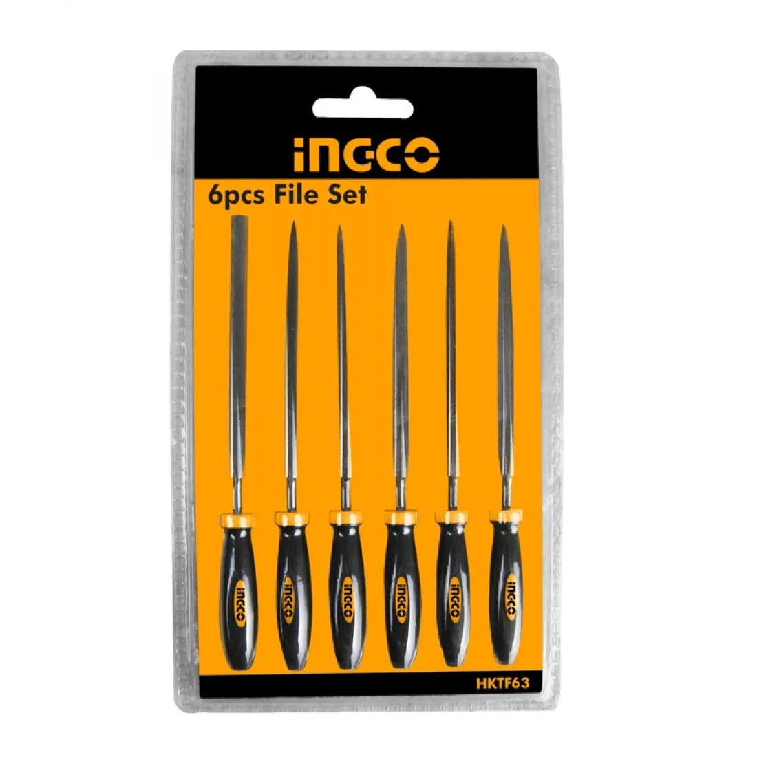 Ingco 6pcs file set HKTF63