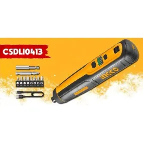 Ingco CSDLI0413 Li-Ion Cordless Screwdriver